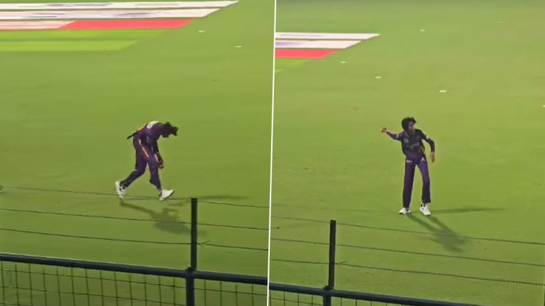 DPL 2026: Viral Video Shows Dev Chaudhary Missing Easy Catches During Fielding Drill