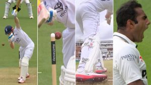 Mohammad Ali Castles World No 1 Batter Harry Brook With Unplayable Delivery at Lord’s in PAK vs ENG 2nd Test 2026.