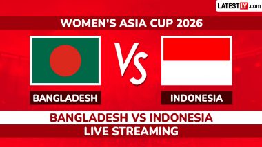 Bangladesh vs Indonesia, Live Streaming and Free Telecast of Women's Asia Cup 2026 in India