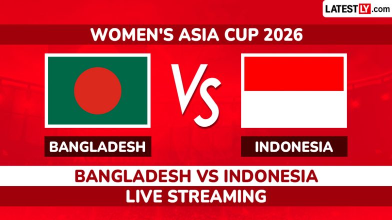 Bangladesh vs Indonesia, Live Streaming and Free Telecast of Women's Asia Cup 2026 in India