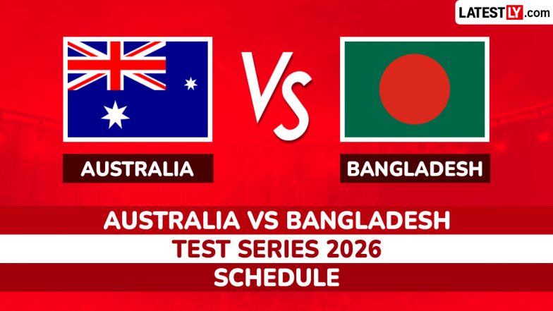 Australia vs Bangladesh Test Series 2026: Full Schedule, Venues, Match Timings in IST, and Where to Watch