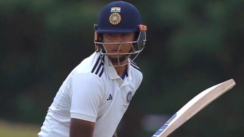 Vaibhav Sooryavanshi Becomes Youngest to Score Half-Century in Duleep Trophy History