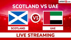 sports-Scotland vs UAE Live Streaming Online and Free TV Telecast, ICC Cricket World Cup League Two 2023-27 122nd ODI