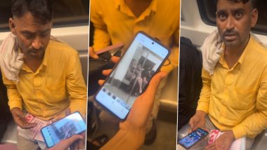 Delhi Metro Viral Video: Women Catch Man Secretly Filming Them, Confront Him