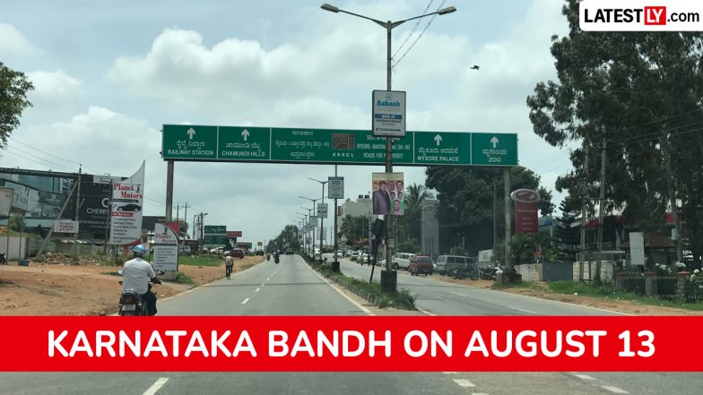 Karnataka Bandh on August 13: Why Kannada Groups Called the Shutdown and What Are the Demands?