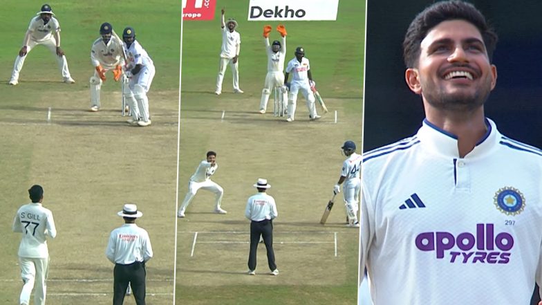 Shubman Gill Bowling Video: Indian Captain Rolls His Arm Over in IND vs SL 2nd Test 2026