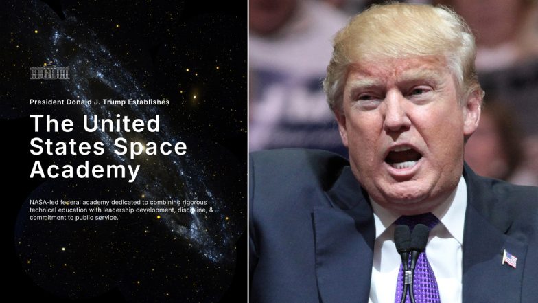 Donald Trump Signs Executive Order For US Space Academy, Says Nuclear-Powered Spacecraft Could Launch For Mars In 2028