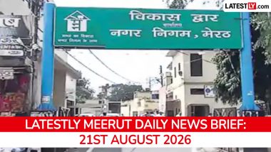 Meerut Latest News Today on August 21st, 2026: SSP Transferred, Crime Wave & Metro Progress