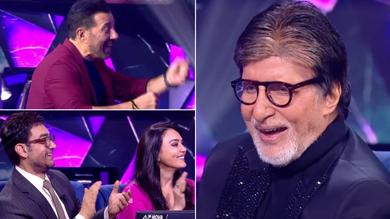 &lsquo;Kaun Banega Crorepati 18&rsquo; Premiere: Aamir Khan, Sunny Deol and Preity Zinta Kick Off Amitabh Bachchan&rsquo;s Quiz Show With Big Wins and Playful Banter