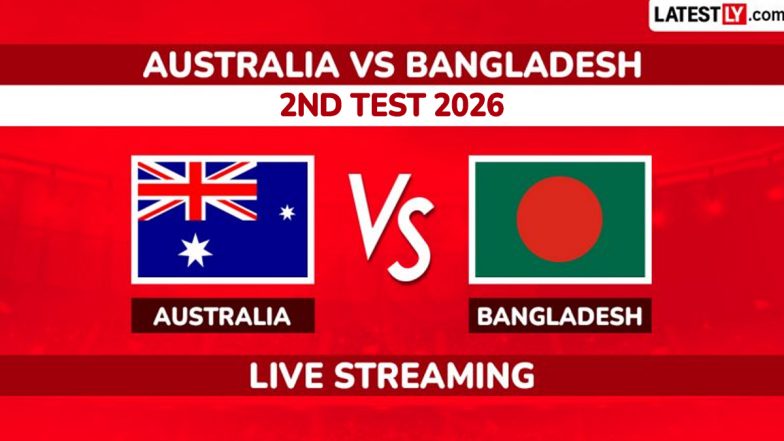 Australia vs Bangladesh Live Streaming Online and Free Telecast in India, 2nd Test 2026