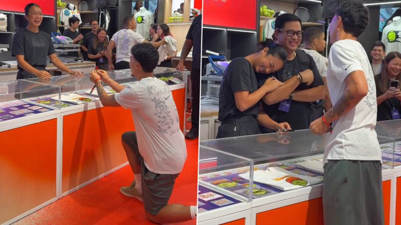 Filipino Tennis Star Alexandra Eala Gets Surprise Marriage Proposal From Fan Ahead of US Open 2026, Video Goes Viral