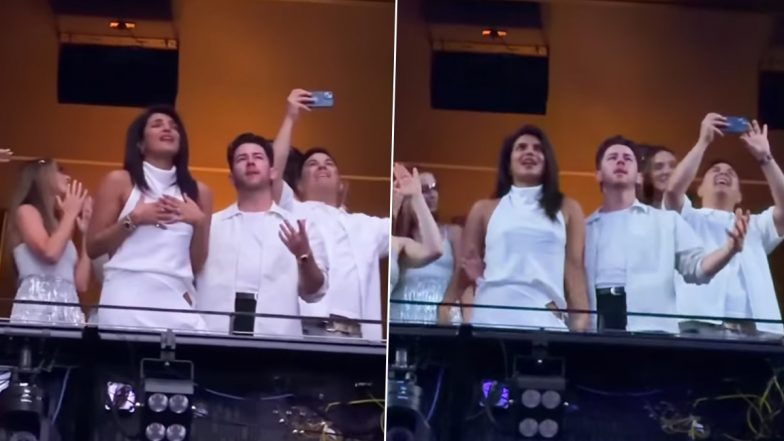 Priyanka Chopra and Nick Jonas Vibe to &lsquo;I Want It That Way&rsquo; at Backstreet Boys&rsquo; Vegas Show