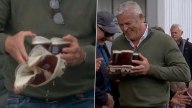 Spectator Spills Beer at Headingley During ENG vs PAK 1st Test 2026, Video Goes Viral