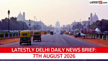 Delhi Latest News Today on August 7th, 2026: Heavy Rains, Electrocution Incidents & Metro Advisory
