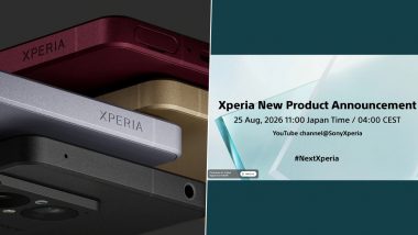 Sony Xperia 10 VIII Smartphone Launch on August 25; Will It Be Affected by Global Price Hike?