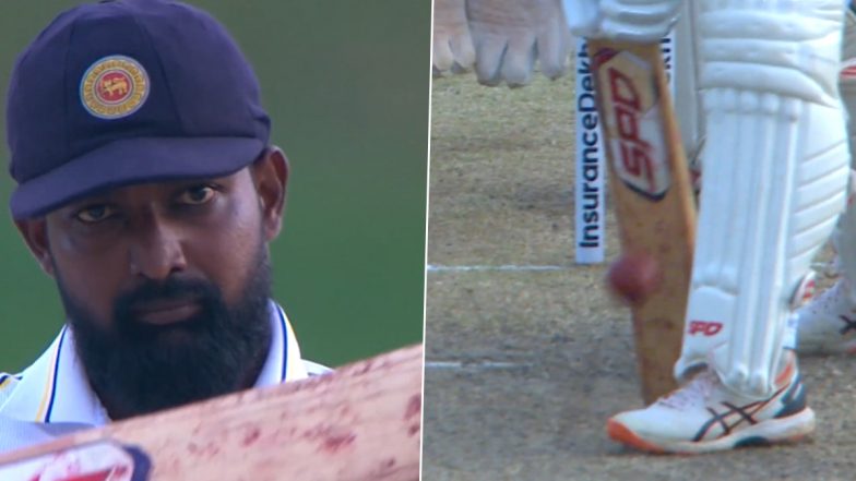 Prabath Jayasuriya Reprimanded for Damaging Boundary Wedge with Bat in IND vs SL 2nd Test 2026