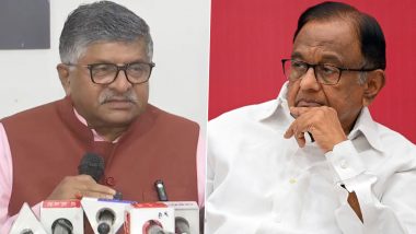 &lsquo;Shameful, Crude&rsquo;: Ravi Shankar Prasad Slams P Chidambaram&rsquo;s &lsquo;Proud to Be a Dimagi Naxal&rsquo; Remark