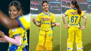 social-viral-Watch: Gen Z Medhavi Bidhuri Hits Viral '6-7' Celebration After Wicket in Women's DPL 2026