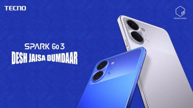 Tecno Spark Go 3 Pro Price in India, Sale Date, Specifications and Features; Know All About Tecno's New Budget Smartphone