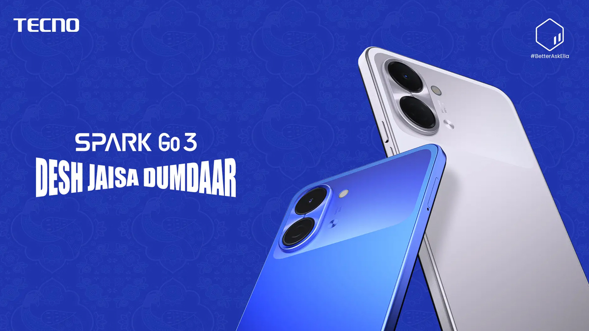 Tecno launches Spark Go 3 Pro in India at ₹15,999 with IP68/69 rating and 120Hz display