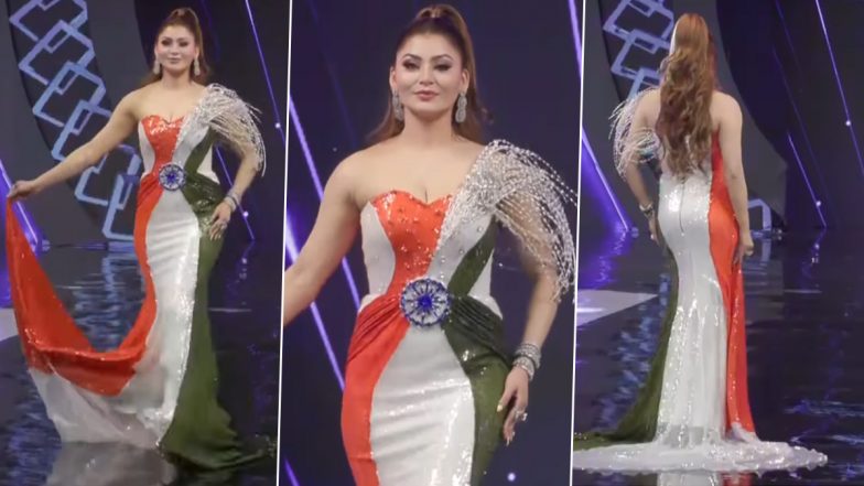 Urvashi Rautela Faces Intense Backlash Over Tricolour Gown at Miss Universe India 2026