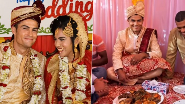 Cristiano Ronaldo and Georgina Rodriguez's AI Indian Wedding Video Goes Viral