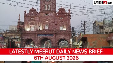 Meerut Latest News Today on August 6th, 2026: Kanwar Accidents, NGT Fine & Namo Bharat Progress