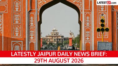 Jaipur Latest News Today on August 29th, 2026: Metro Phase-2, Raksha Bandhan, Civic Polls & PM Visit