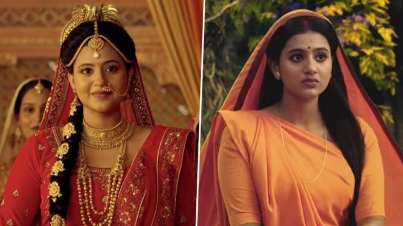 &lsquo;Kacha Badam&rsquo; Fame Actress Anjali Arora Cast As Mata Sita in &lsquo;Mahakavya Shri Ramayan Katha&rsquo;; Netizens Say &lsquo;Yahi Dekhna Reh Gaya&rsquo; (Watch Video)