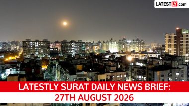 Surat Latest News Today on August 27th, 2026: Building Collapse, Vande Bharat Attack, BJP Leader's DIL Death & Bus Fire