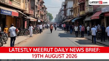 Meerut Latest News Today on August 19th, 2026: PM Modi's RRTS Flag-off, Doctor's Death & Terror Suspect Arrest