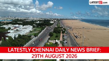 Chennai Latest News Today on August 29th, 2026: CM Vijay's First Actions, Civic Scrutiny & E.coli Alert