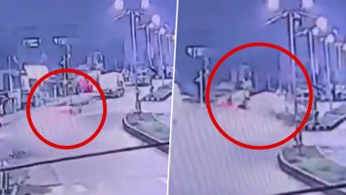 Nagpur Accident Video: 2 Teens Killed, 1 Injured As Car Crashes Into Truck