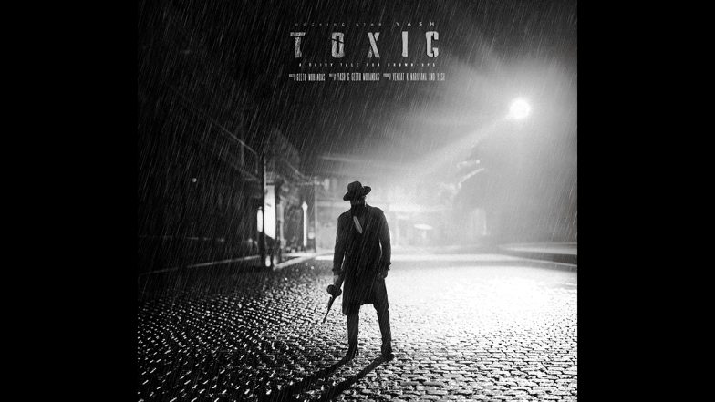 Rocking Star Yash's 'Toxic' Trailer to Drop on August 8; Makers Unveil Intriguing New Poster (See Post)