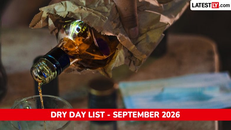 Dry Day List September 2026: Check Dates When Alcohol Sale Will Be Banned