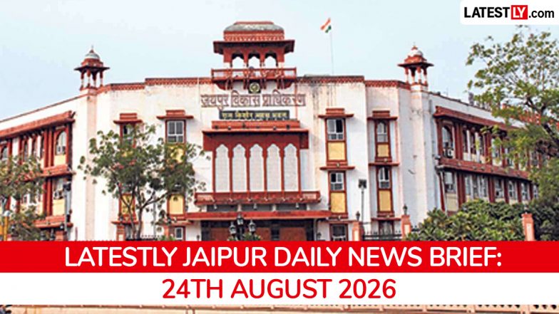 Jaipur Latest News Today on August 24th, 2026: School Reforms, Key Arrests &amp; Civic Developments