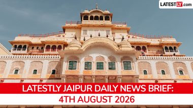 Jaipur Latest News Today on August 4th, 2026: Language Protest, Wall Collapse Tragedy & Congress Divisions