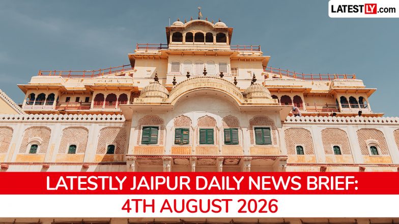 Jaipur Latest News Today on August 4th, 2026: Language Protest, Wall Collapse Tragedy &amp; Congress Divisions