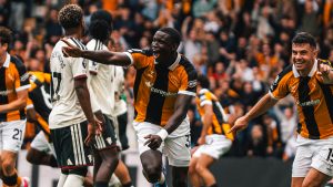 sports-Premier League 2026-27: Semi Ajayi and Nobel Mendy Score as Newly-Promoted Hull City Stun Manchester United 2-0