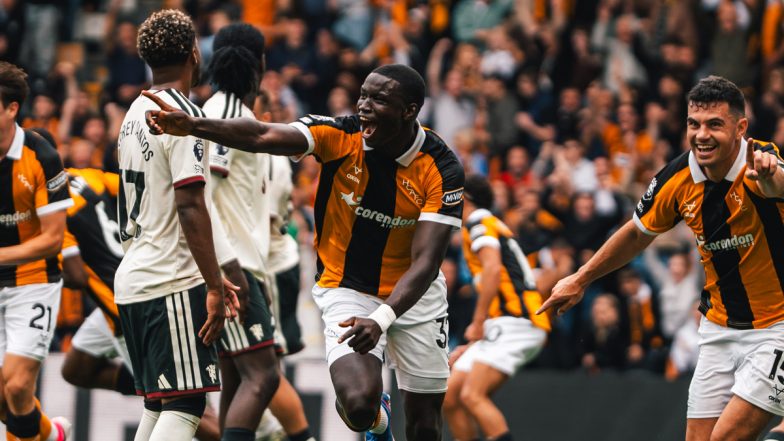 Premier League 2026-27: Semi Ajayi and Nobel Mendy Score as Newly-Promoted Hull City Stun Manchester United 2-0