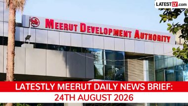 Meerut Latest News Today on August 24th, 2026: Expressway Robbery, Drone Runway & Kanwariya Tragedy