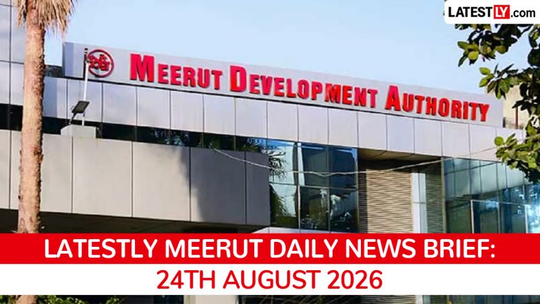 Meerut Latest News Today on August 24th, 2026: Expressway Robbery, Drone Runway &amp; Kanwariya Tragedy