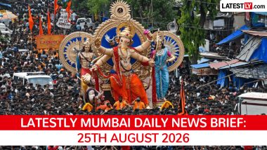 Mumbai Latest News Today on August 25th, 2026: Landslide, Auto Strike, Ganesh Tragedy & Anti-Conversion Law