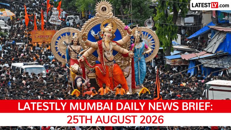 Mumbai Latest News Today on August 25th, 2026: Landslide, Auto Strike, Ganesh Tragedy &amp; Anti-Conversion Law
