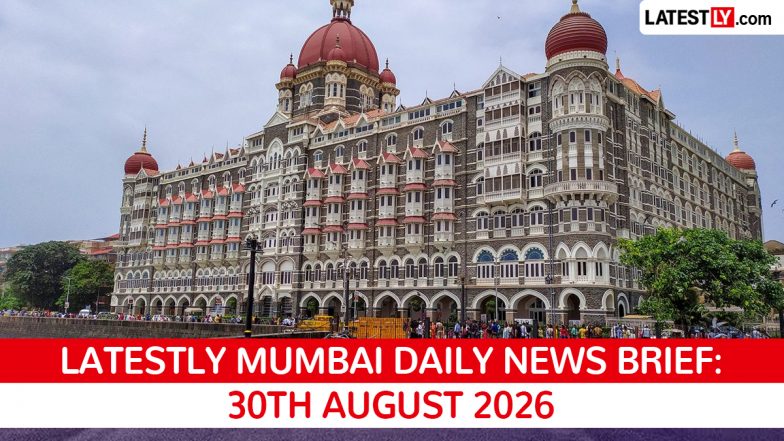 Mumbai Latest News Today on August 30th, 2026: Mega Blocks, FDA Rapped &amp; Milk Price Hike