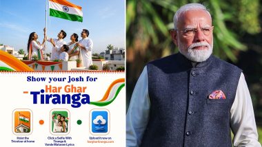 &lsquo;Tricolour Is Our Pride&rsquo;: PM Narendra Modi Calls for Public Participation in &lsquo;Har Ghar Tiranga&rsquo; Campaign