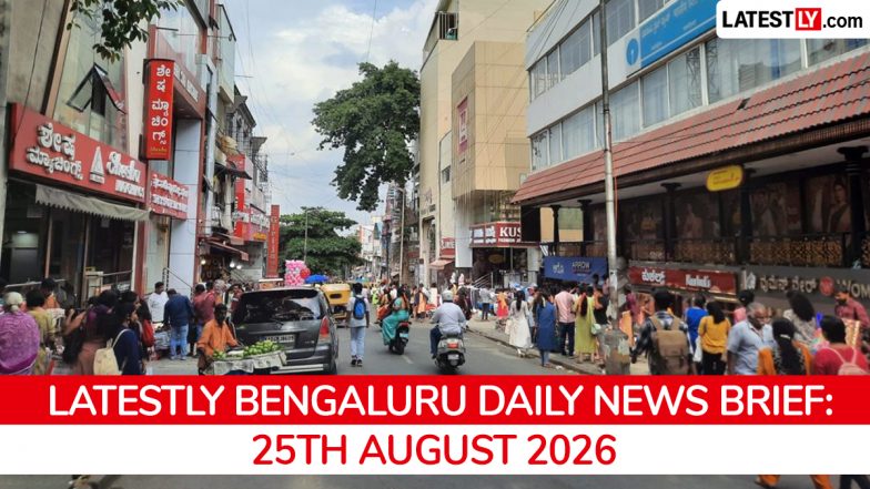 Bengaluru Latest News Today on August 25th, 2026: Valmiki Scam Protest, Park Land Bill &amp; Urvashi Cinema Halt