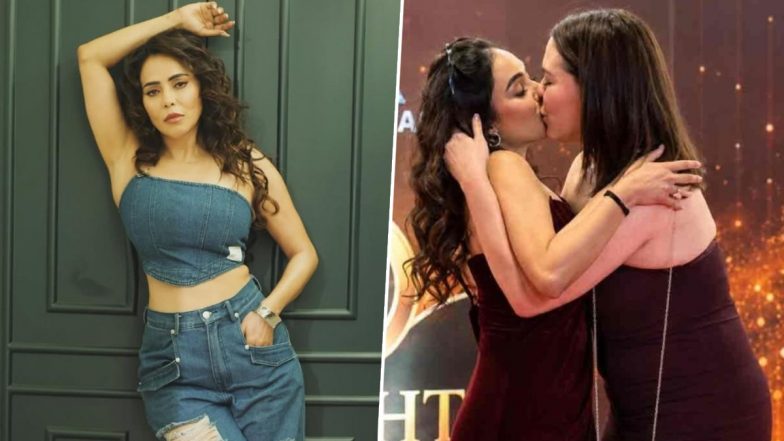Nikita Rawal Finally Breaks Silence on Viral Fan Kissing Incident at Award Show (View Posts)