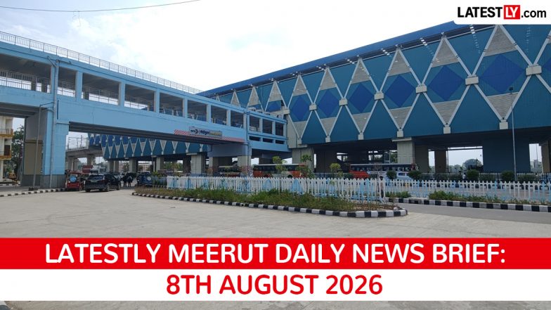 Meerut Latest News Today on August 8th, 2026: CM's Visit, Expressway Extension &amp; Kanwar Yatra Updates