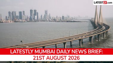 Mumbai Latest News Today on August 21st, 2026: Local Train Death, BEST Redevelopment & FDA Crackdown